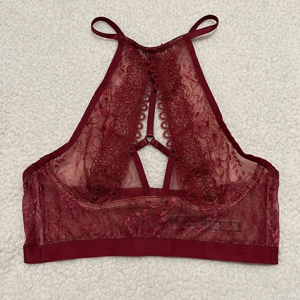 Victoria’s Secret dark pink very sexy bralette XS